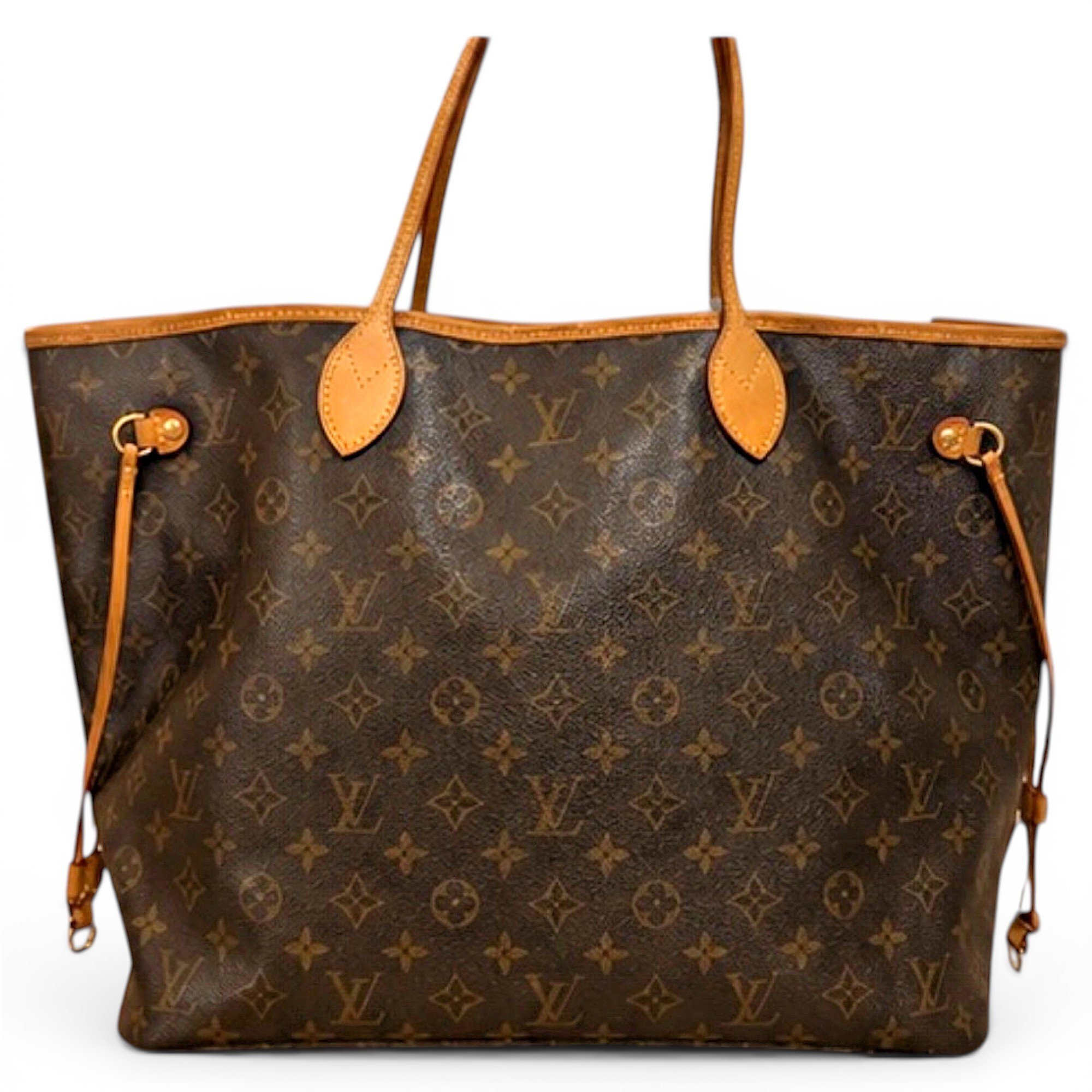 Neverfull leather tote