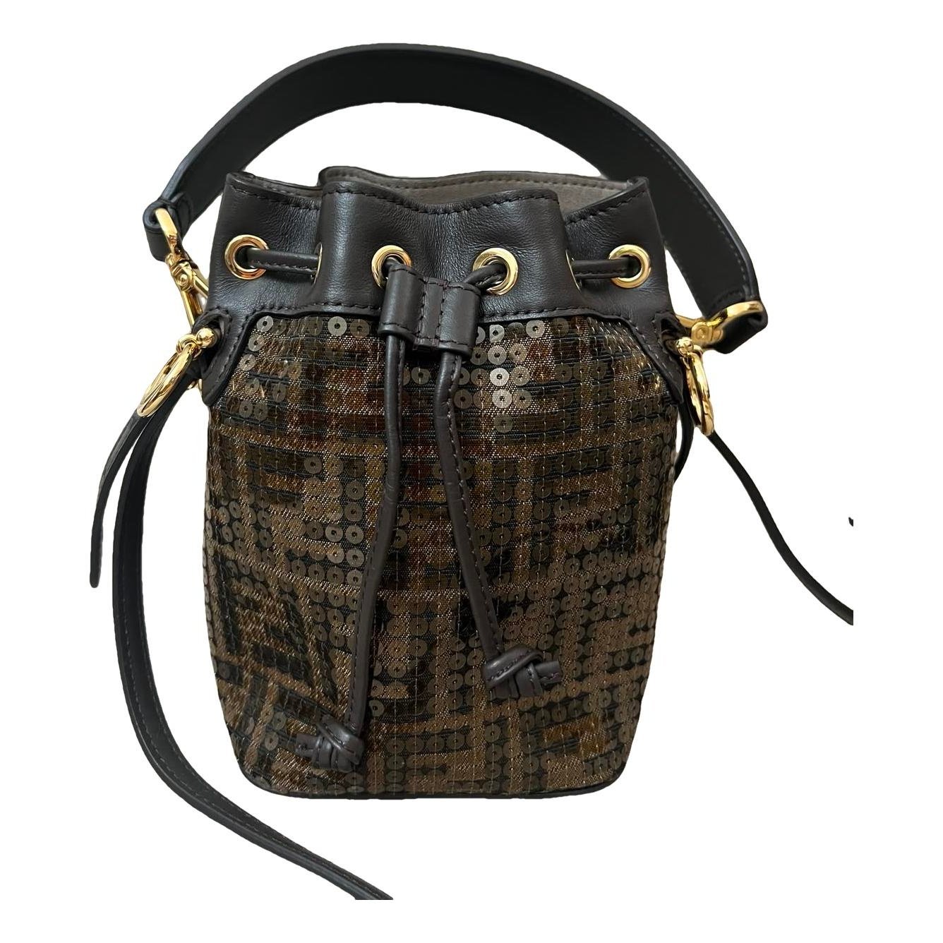 Mon Trésor leather crossbody bag