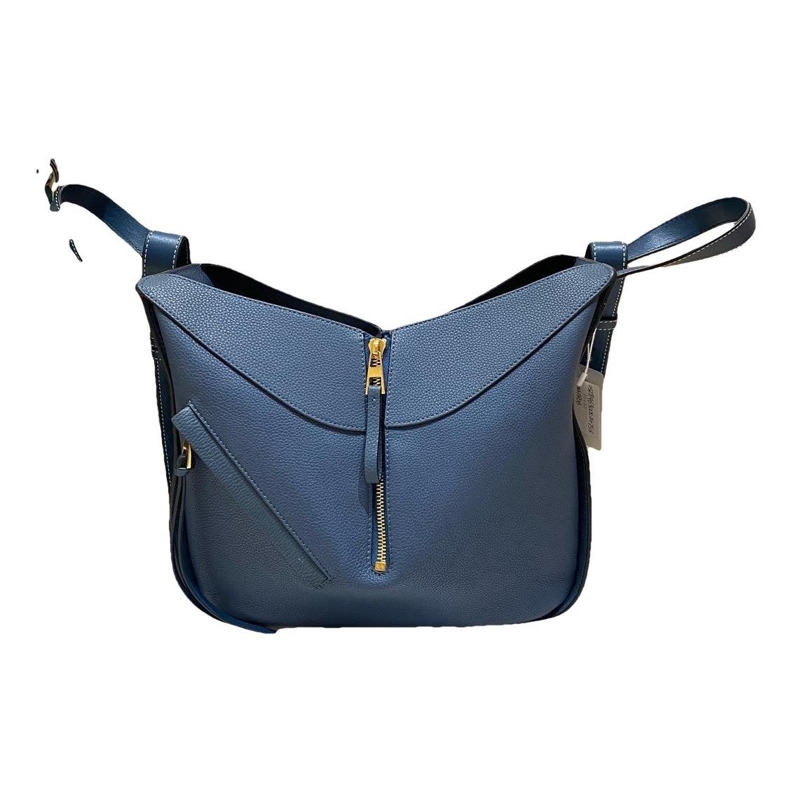 Hammock leather handbag