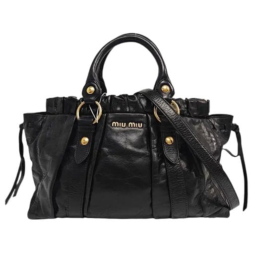 Leather handbag