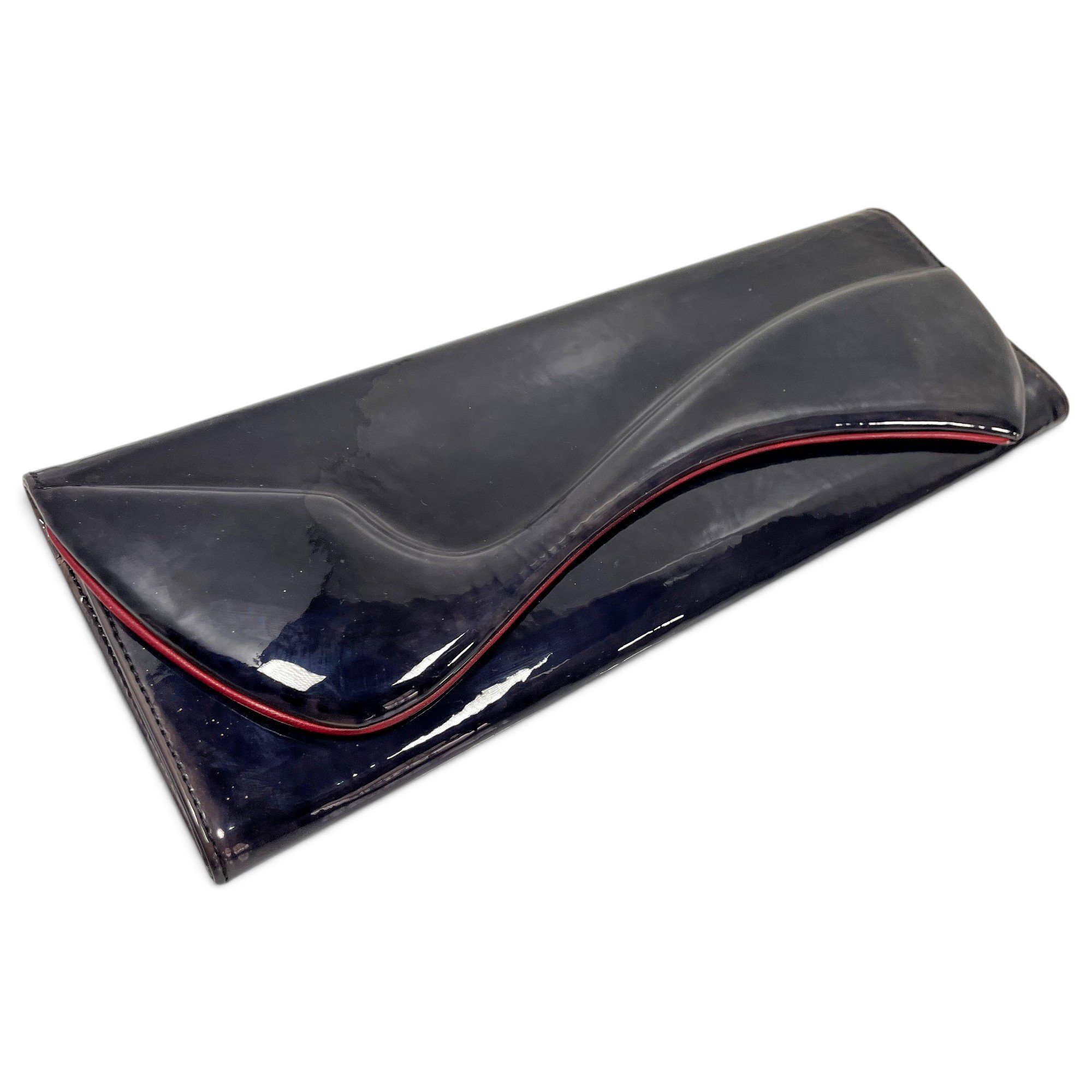 Christian Louboutin Patent leather clutch bag