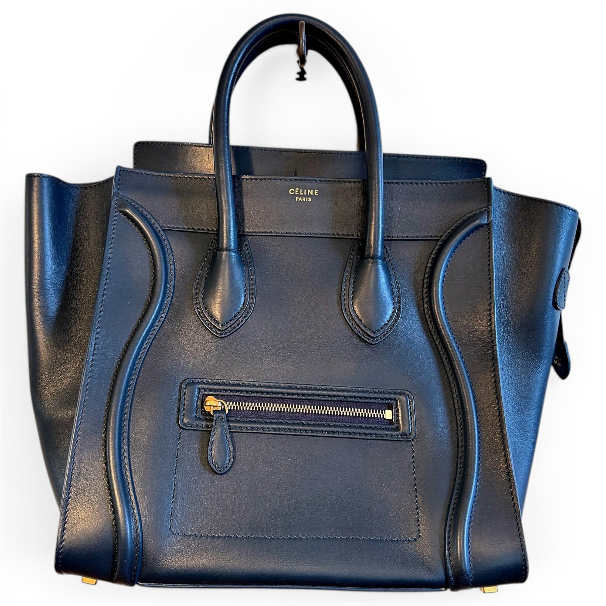 Luggage leather handbag