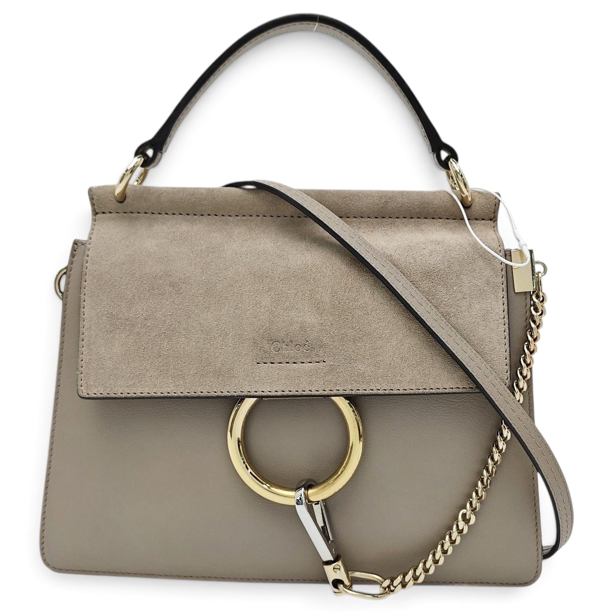 Faye leather handbag