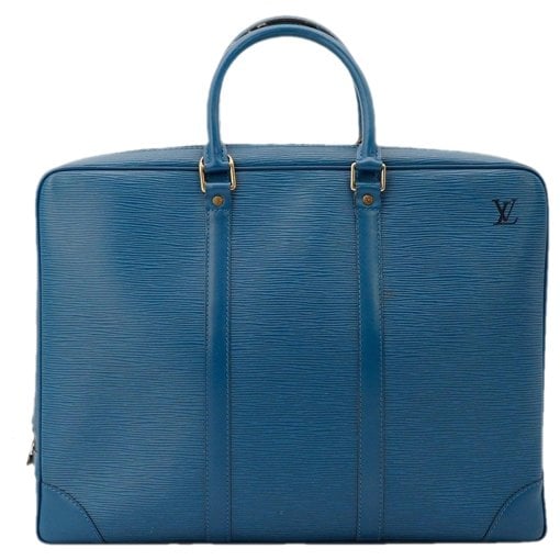 Porte Documents Voyage leather handbag