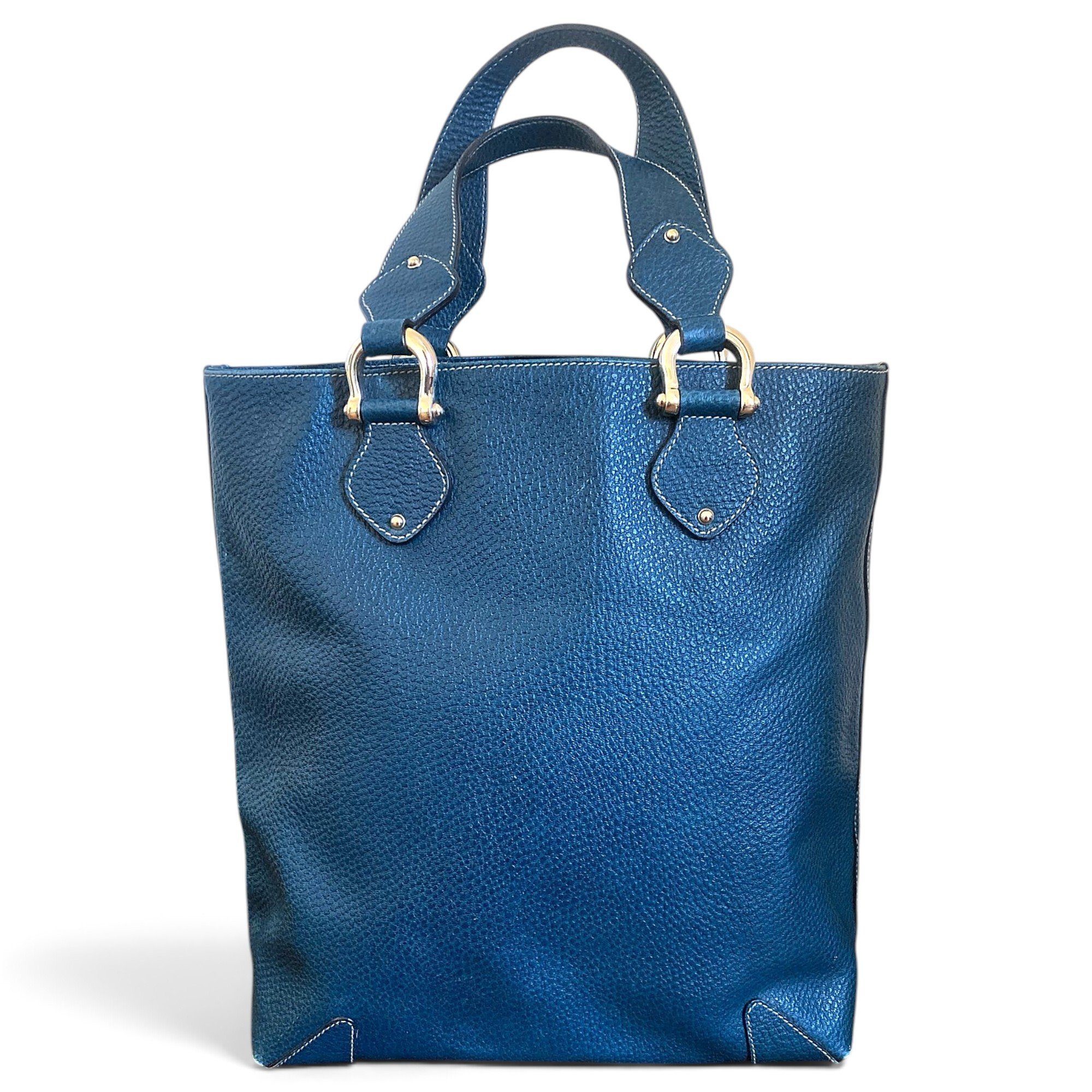 Leather tote