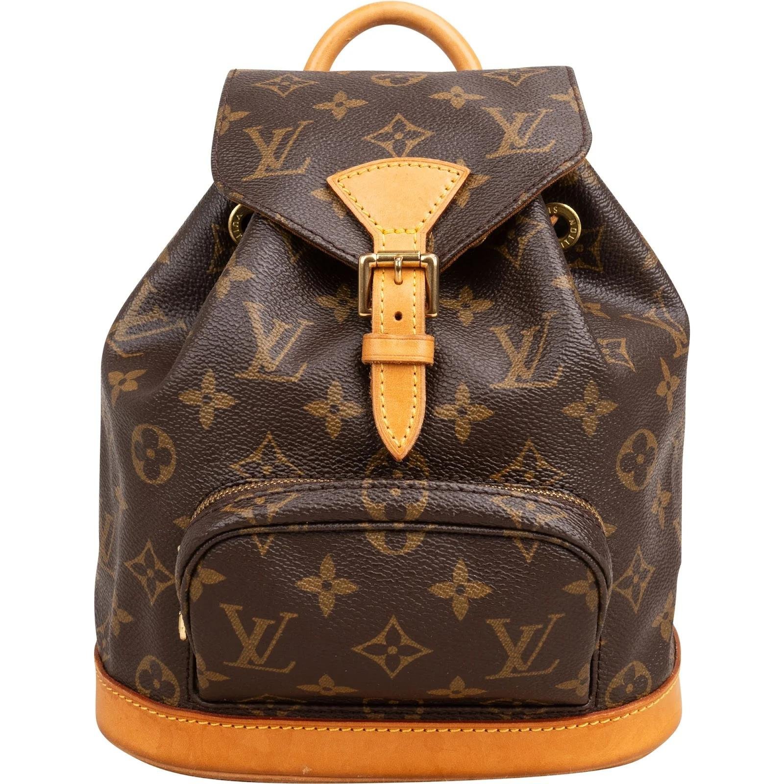 Montsouris leather backpack