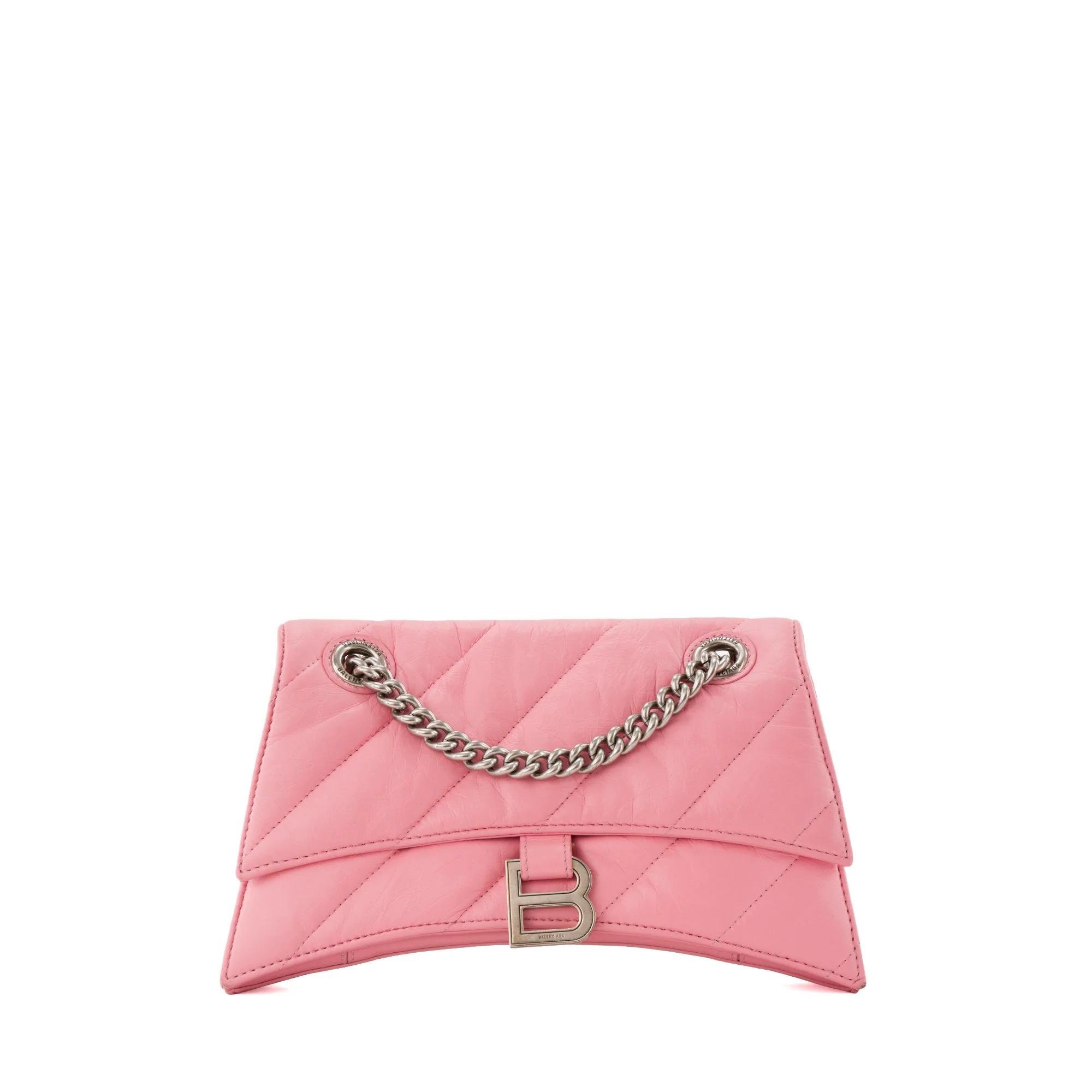 Crush leather bag