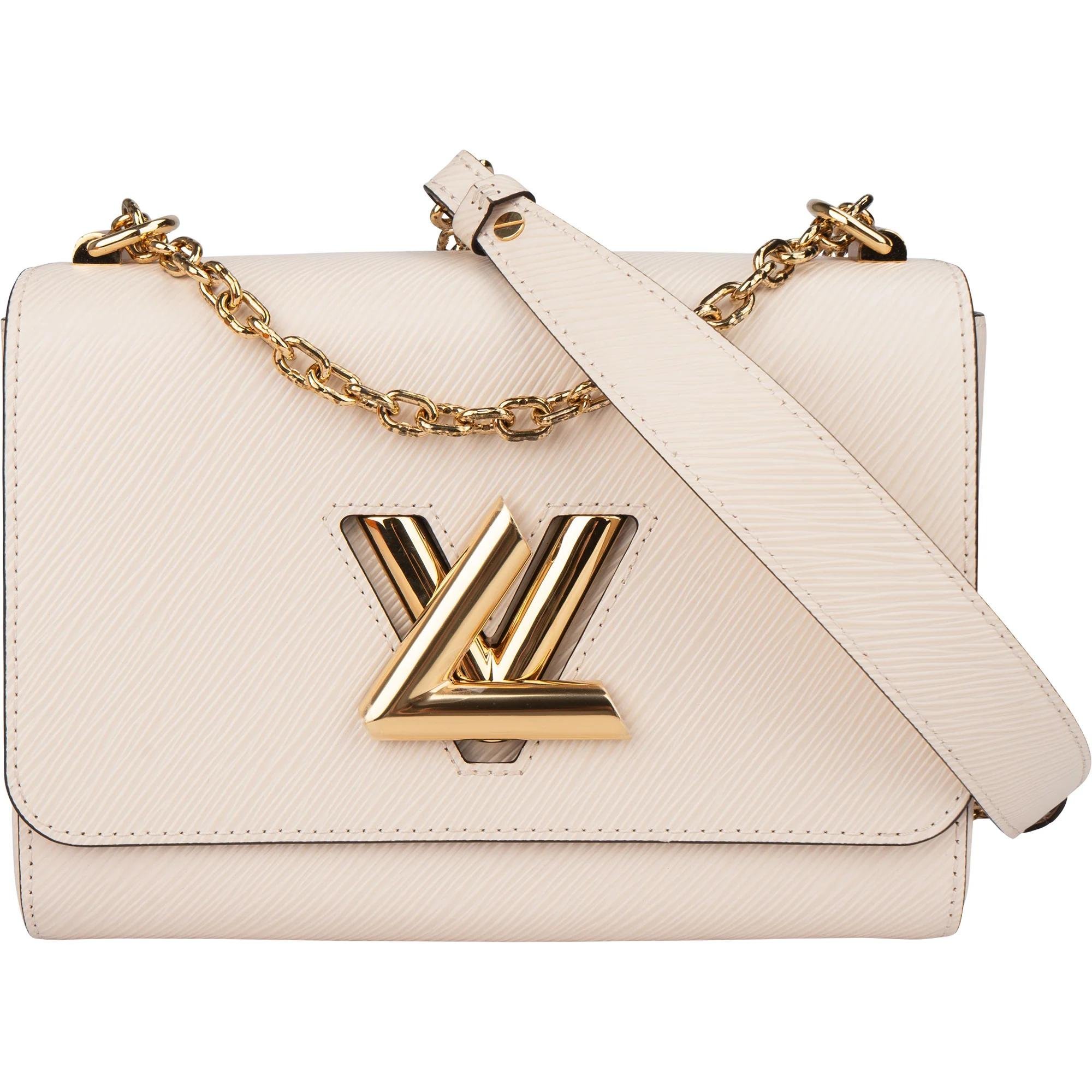 Twist leather crossbody bag