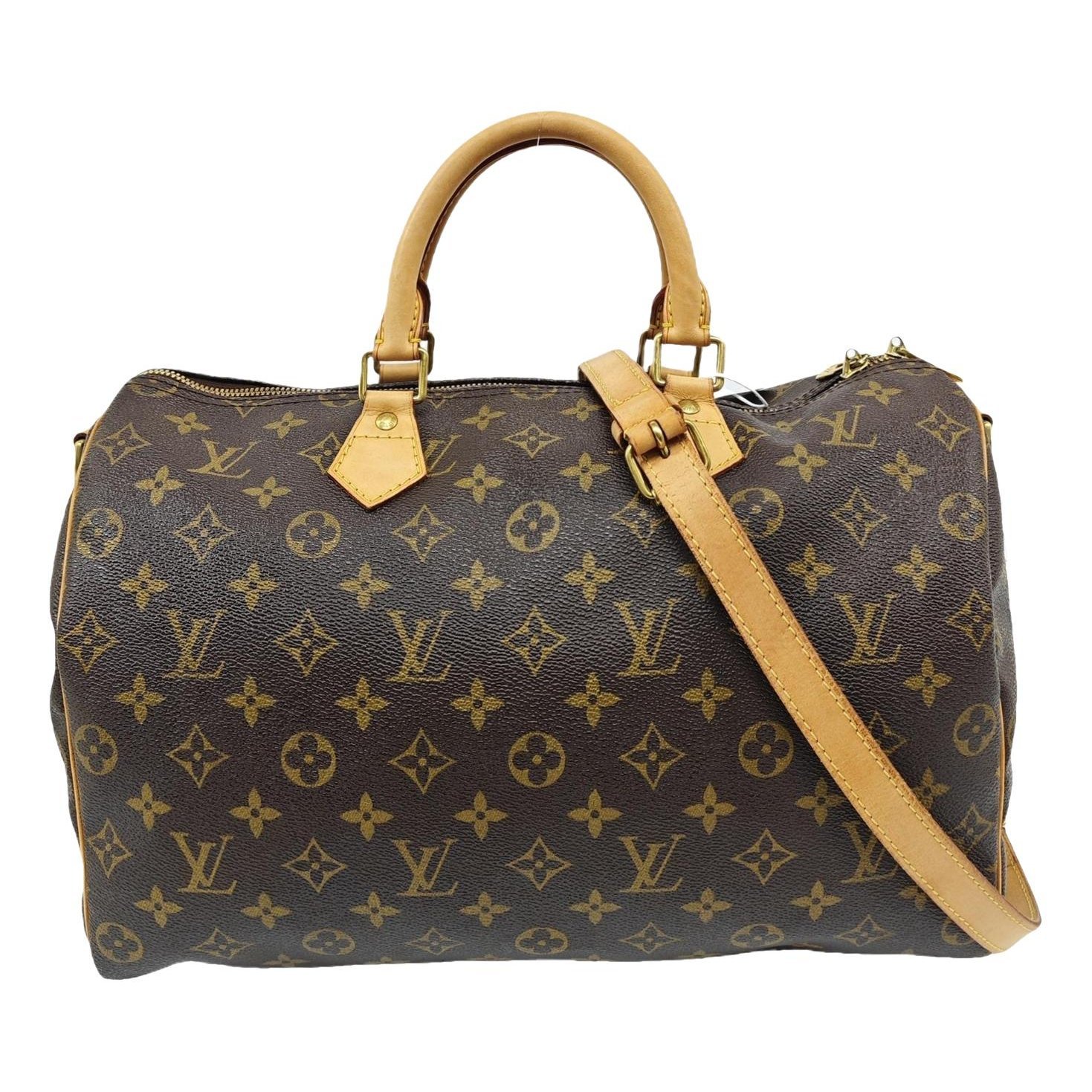 Louis Vuitton Nano Speedy / Mini HL leather handbag