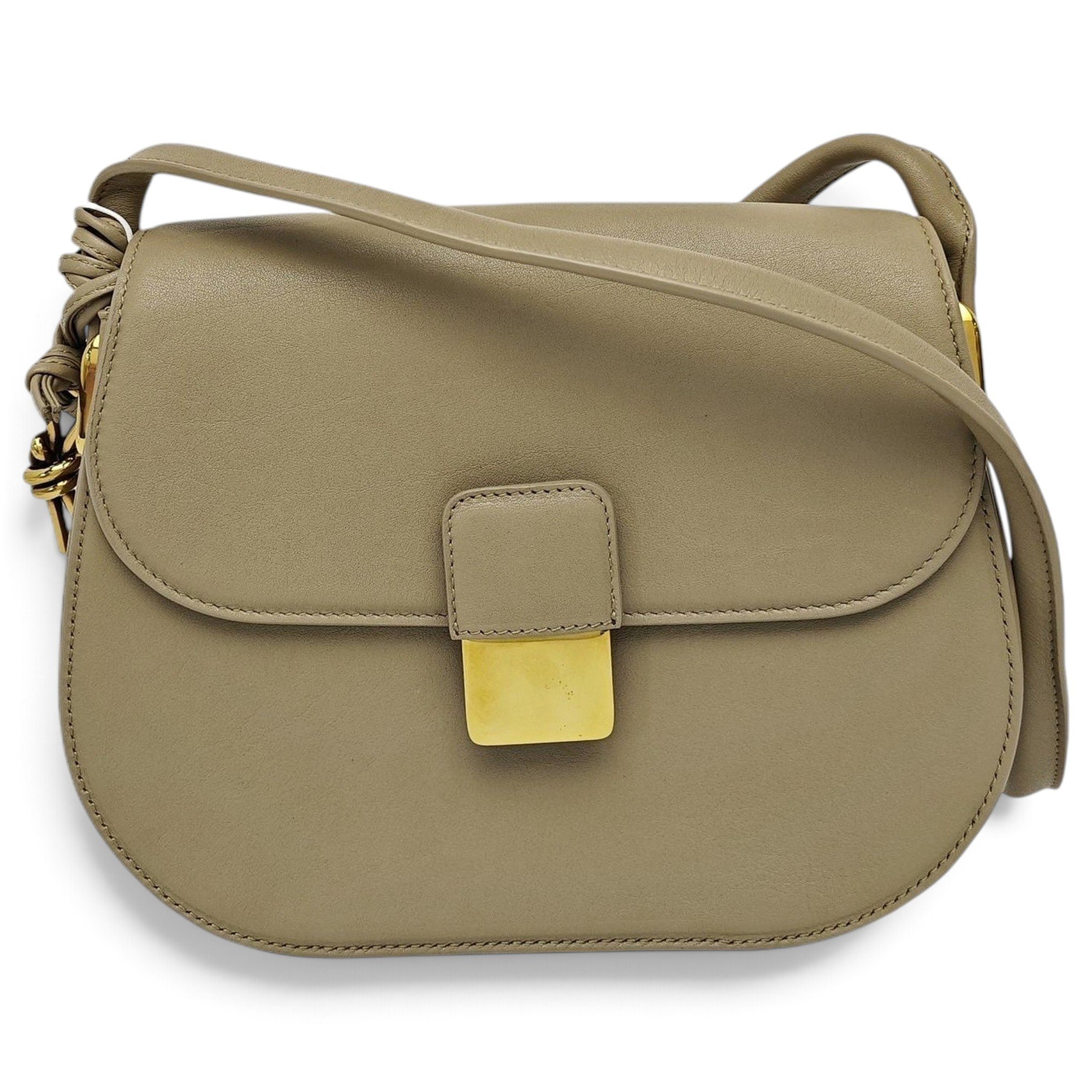 BV Angle leather handbag