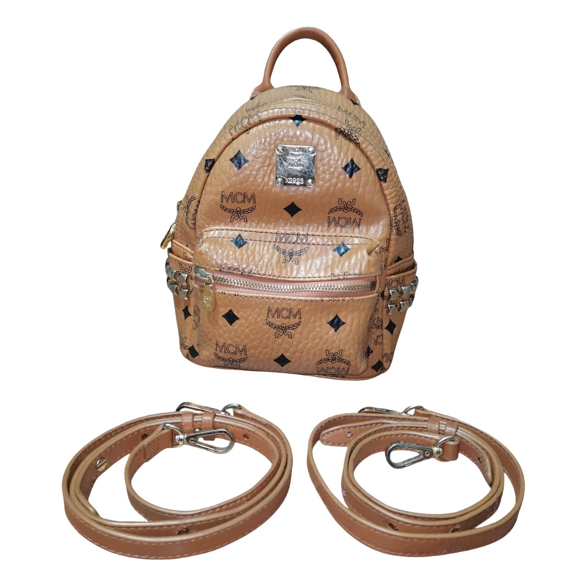 Stark leather backpack