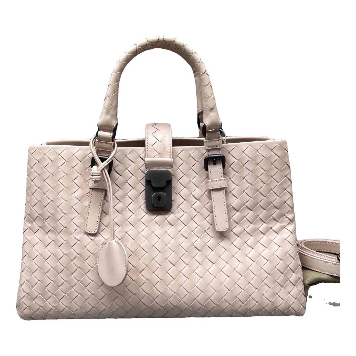 Fourre-Tout leather handbag