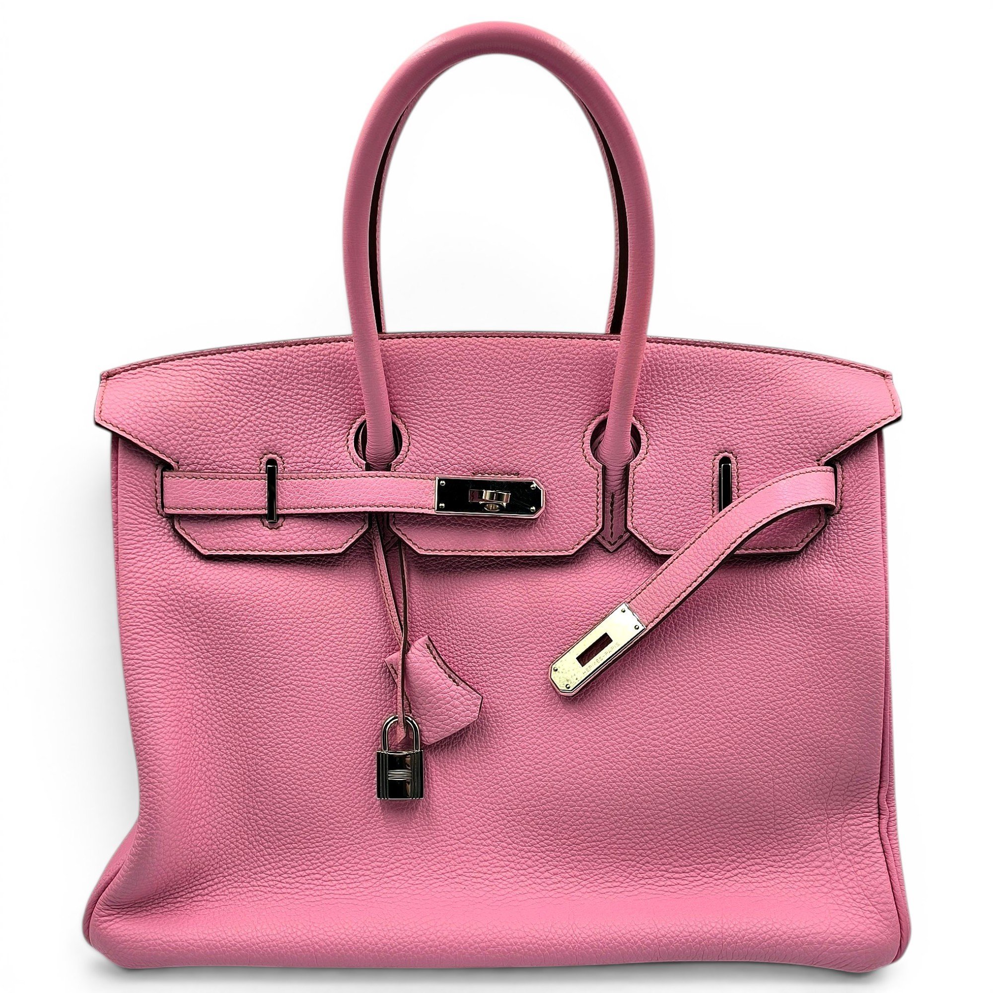 Birkin 35 leather handbag