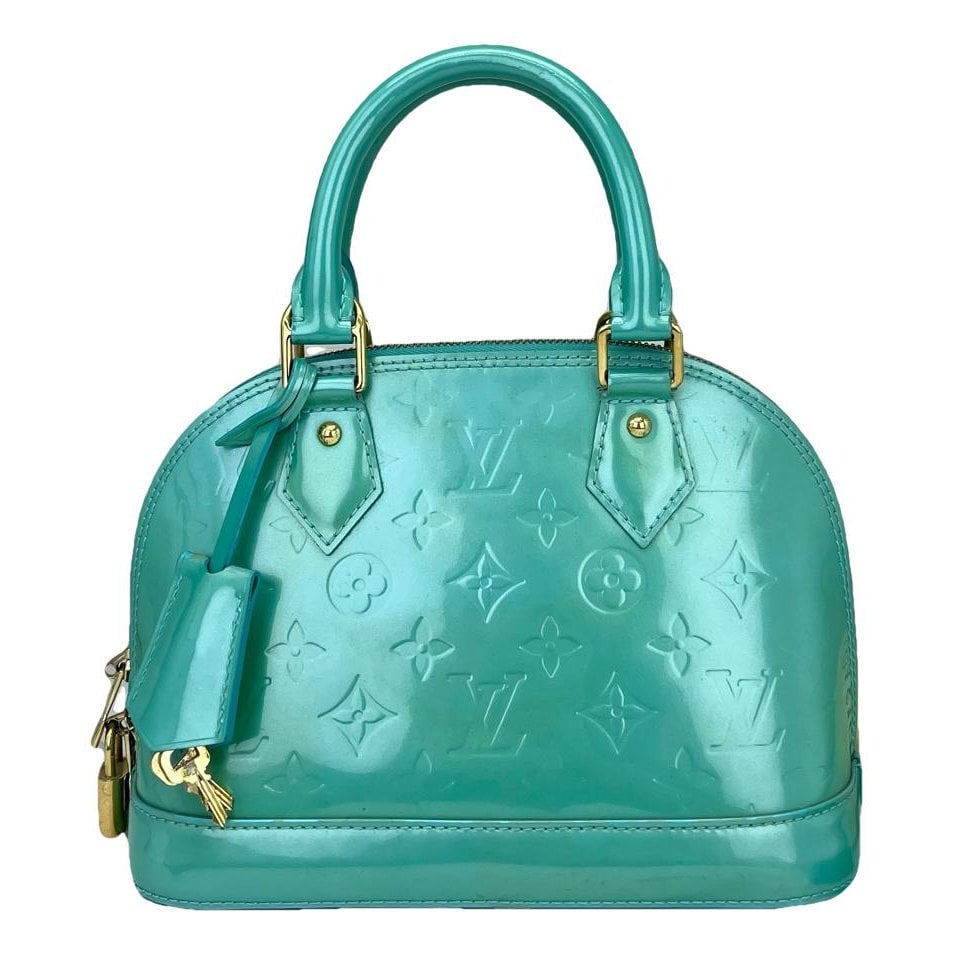 Alma BB patent leather handbag