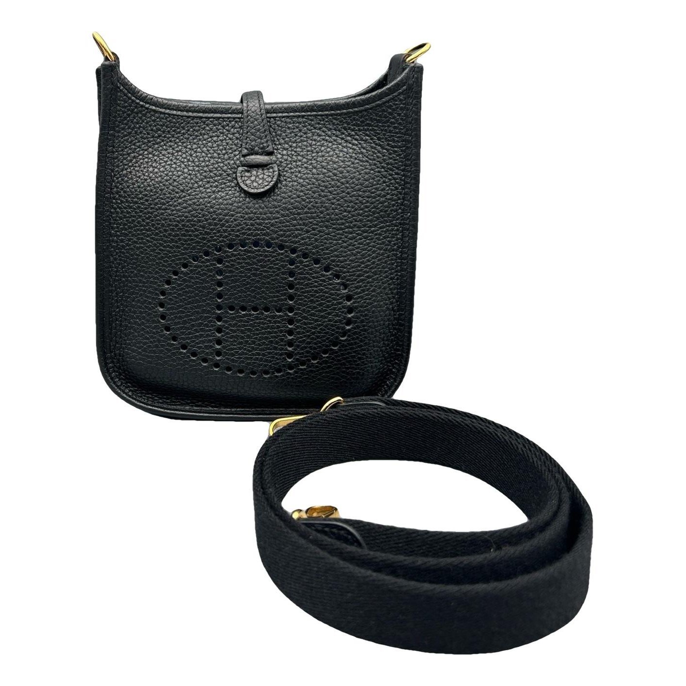 Mini Evelyne leather handbag