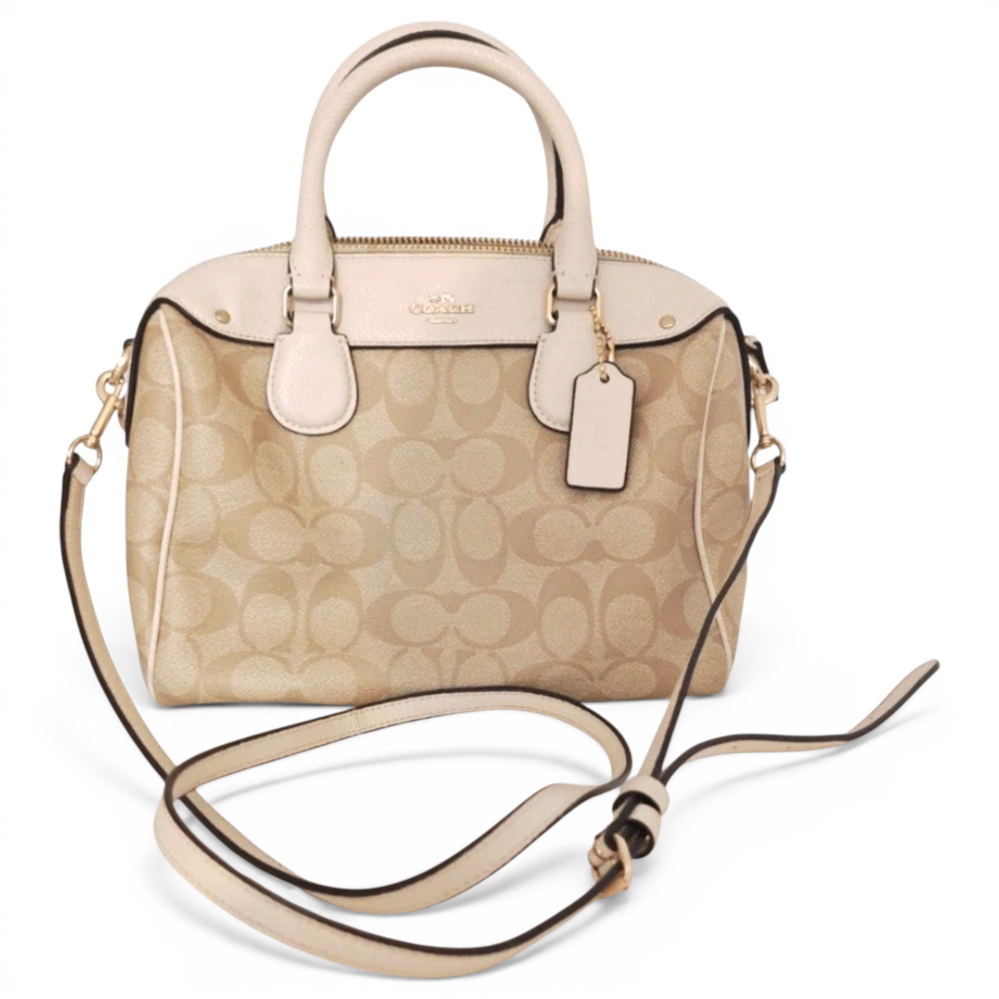 Leather crossbody bag