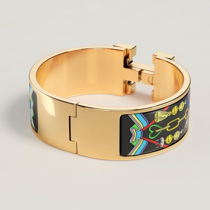 Étincelles Clic Clac H Bouquets Selliers Bracelet