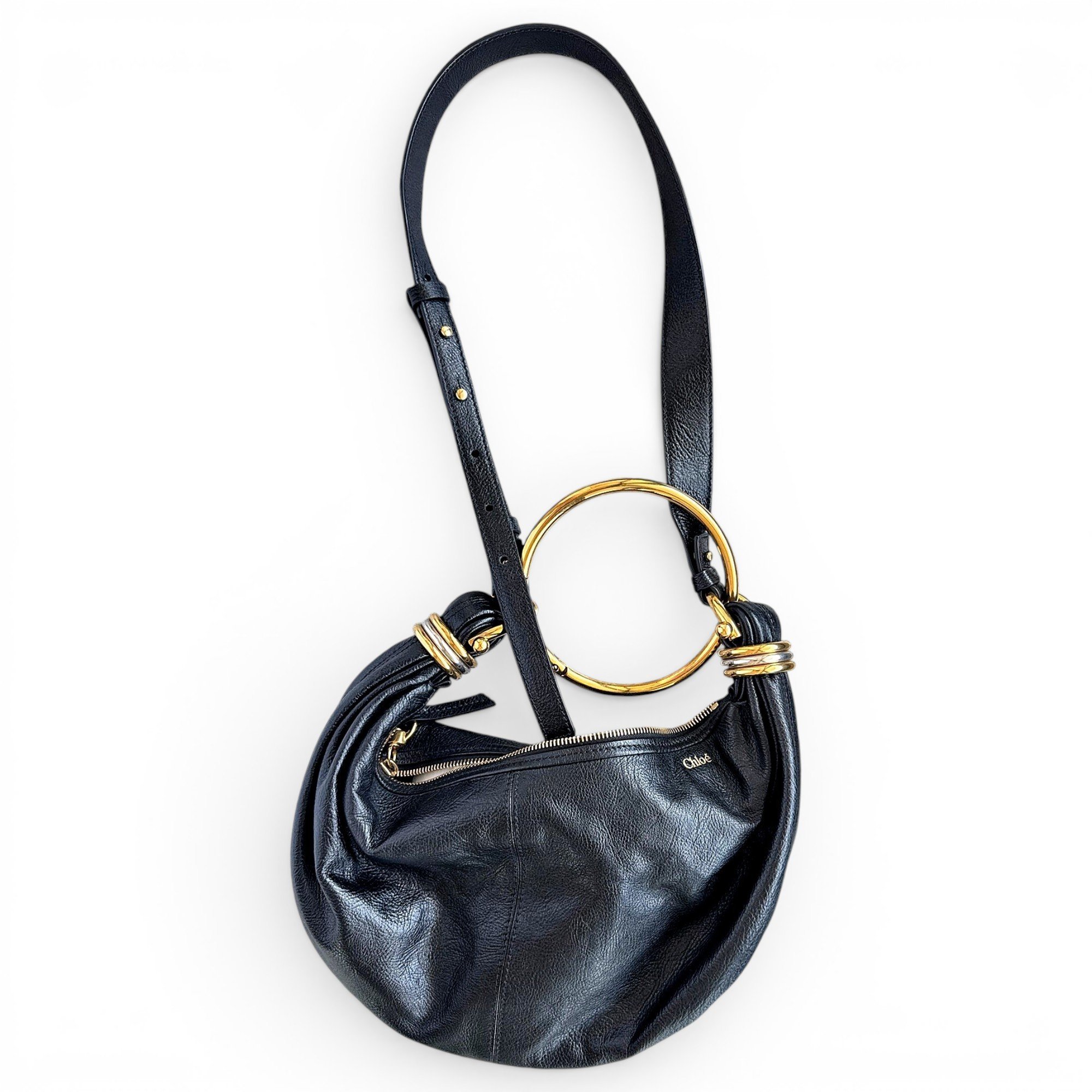 Kiss Hobo leather handbag