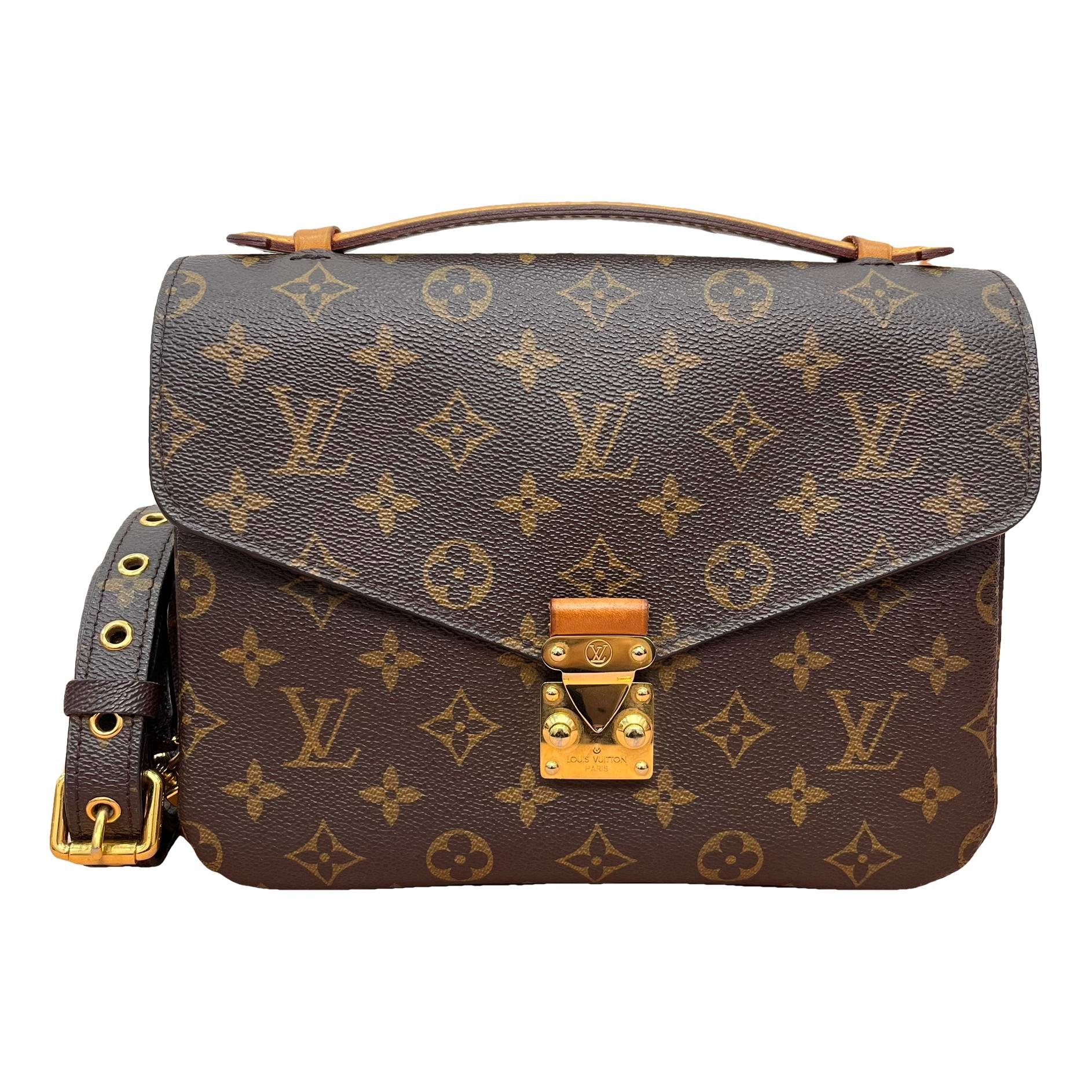 Metis leather handbag