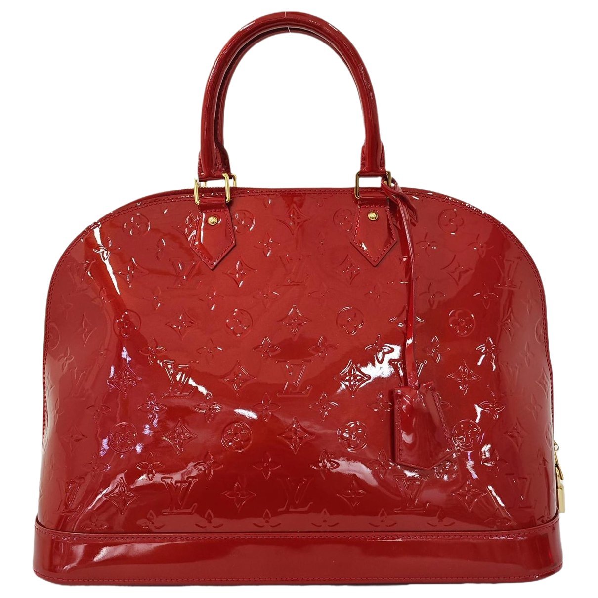 Alma patent leather handbag