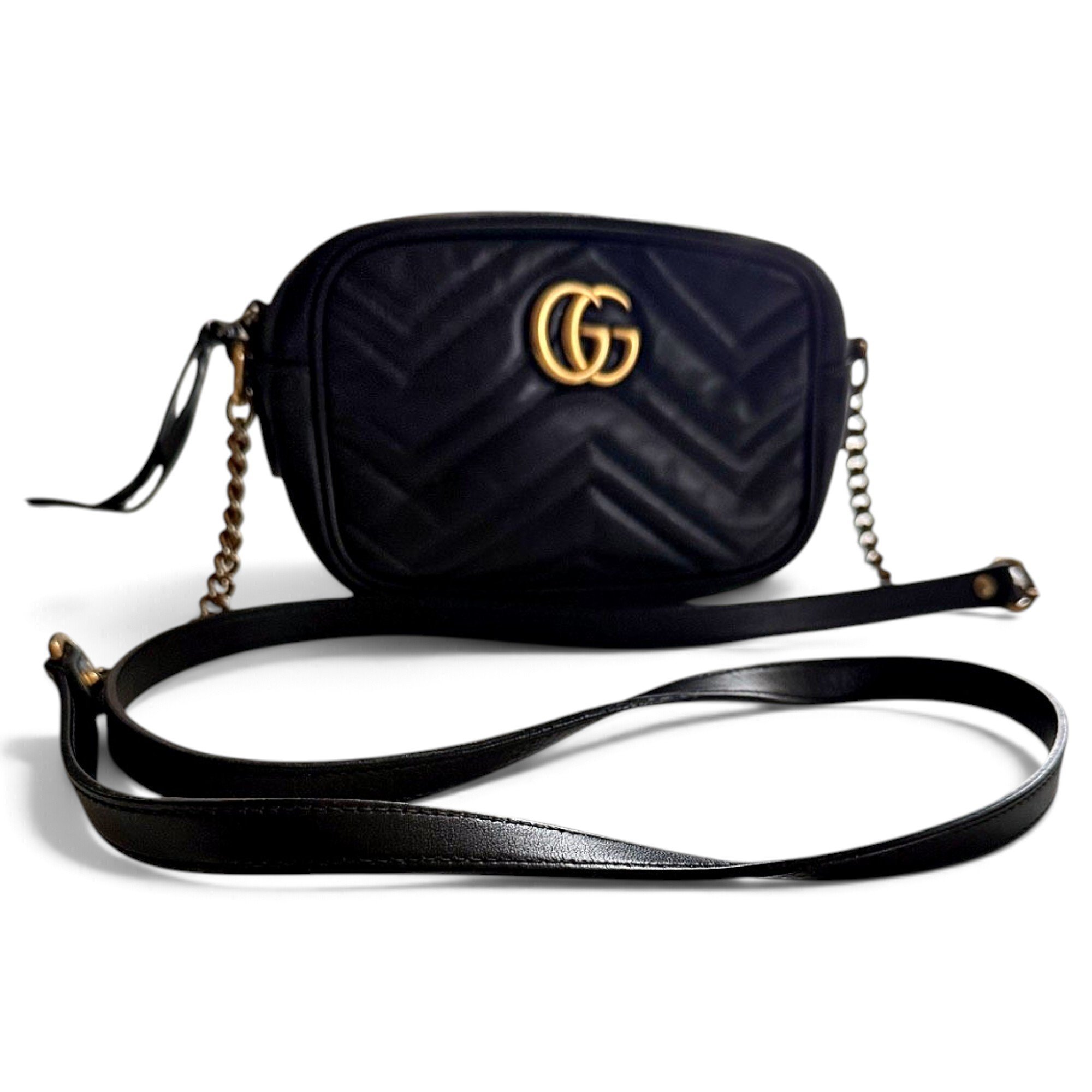 GG Marmont leather crossbody bag