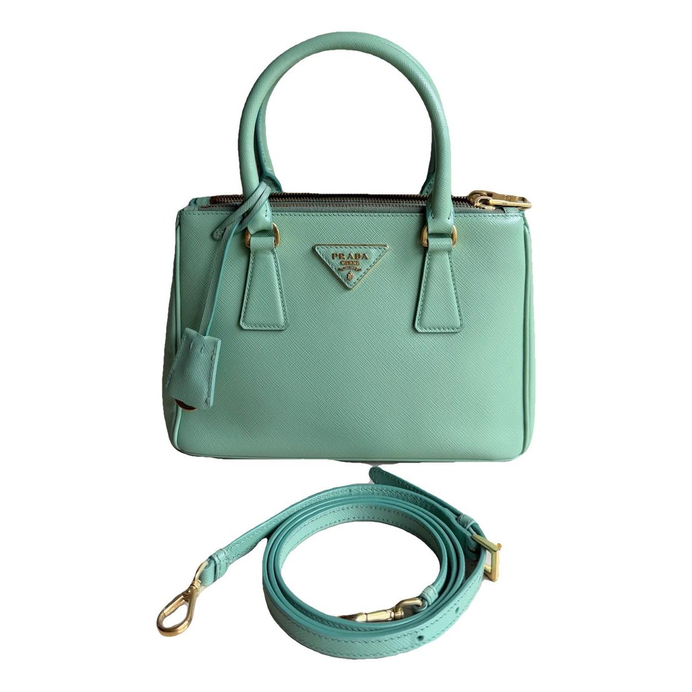 Galleria leather handbag