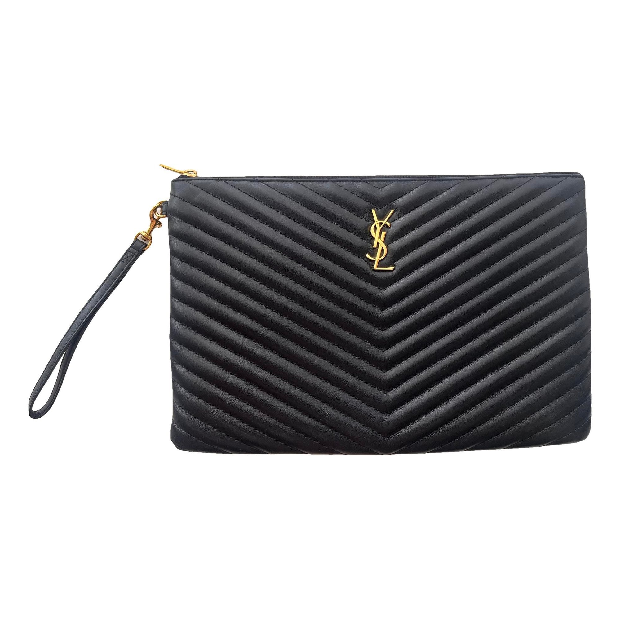 New Jolie leather clutch bag