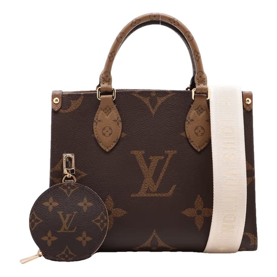 Leather tote