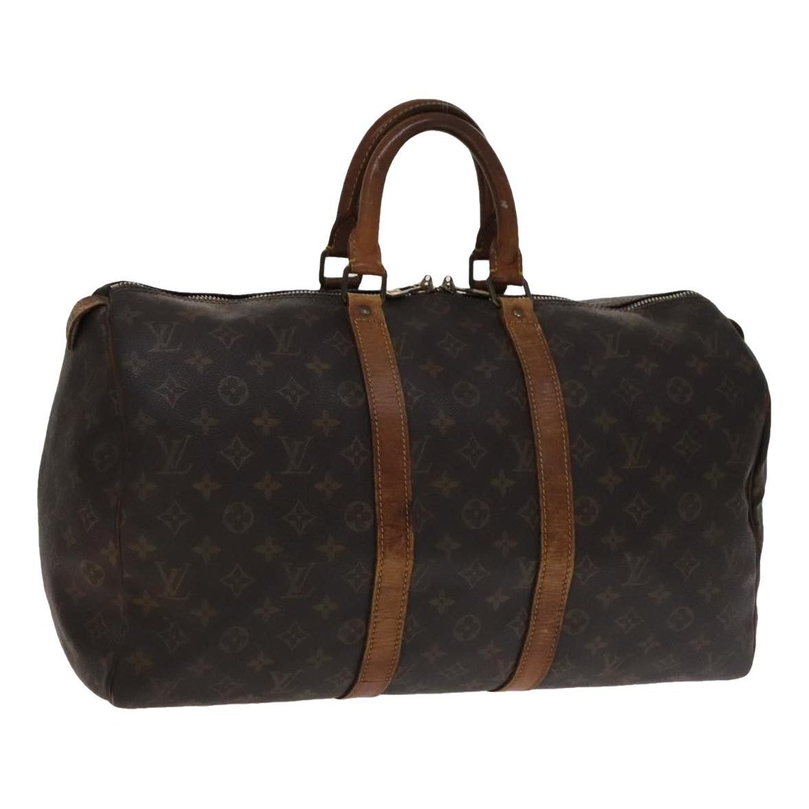 Keepall leather 48h bag