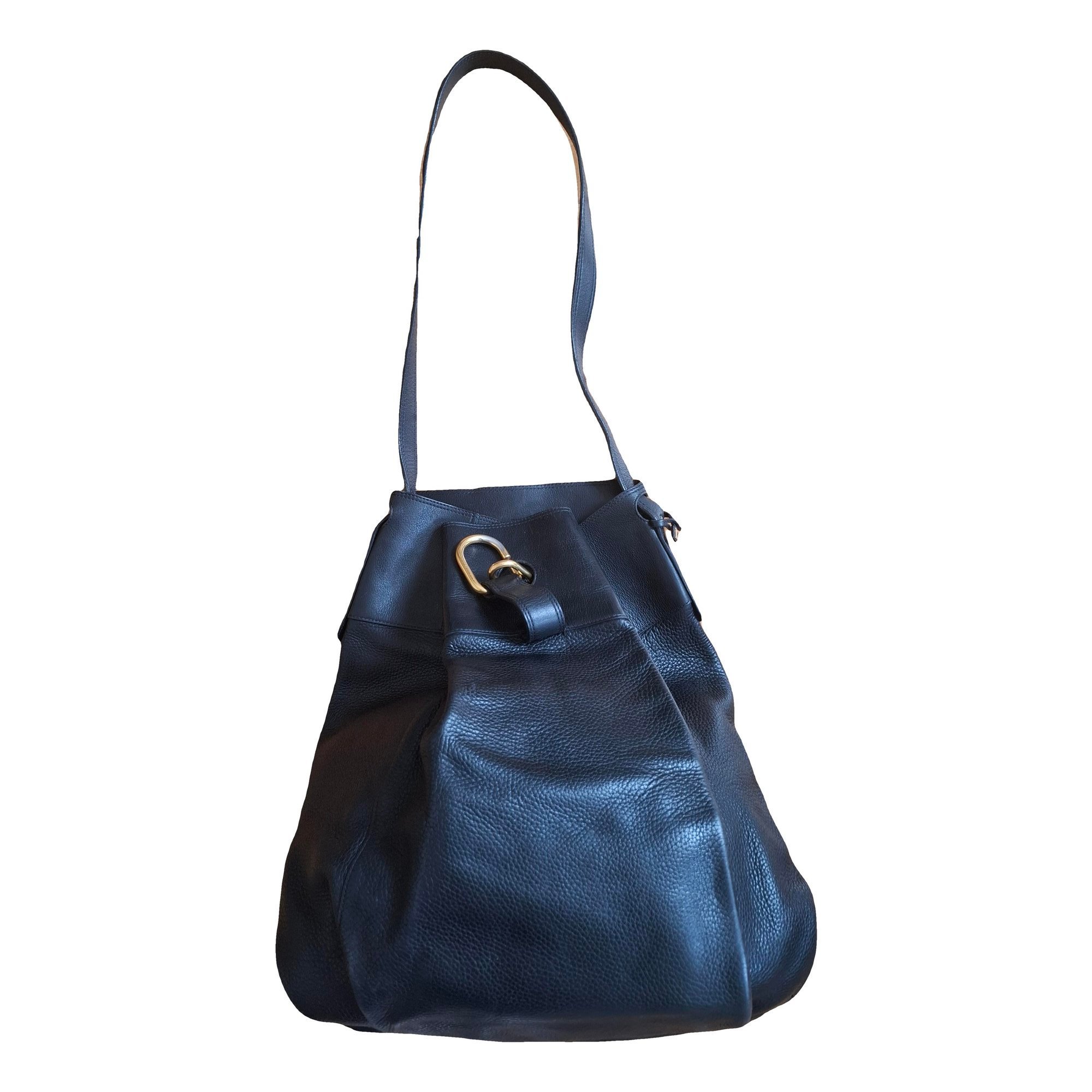Leather tote