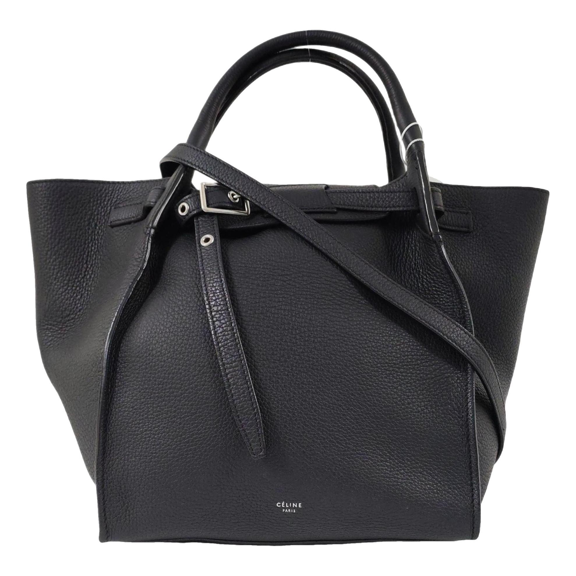 Big Bag leather handbag