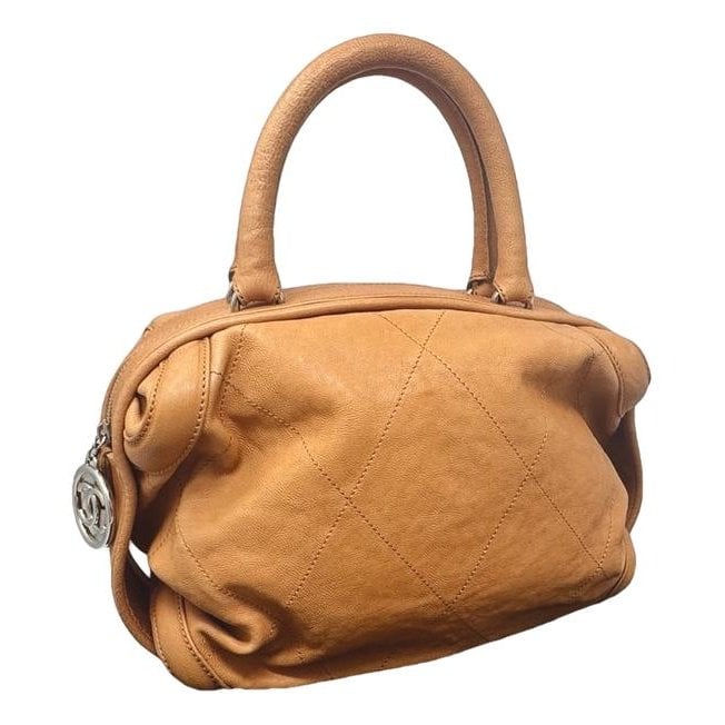 Bowling Bag leather handbag