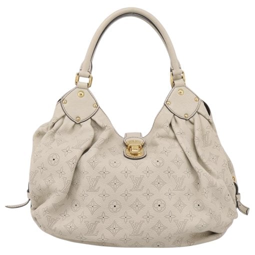 Flower Hobo leather handbag