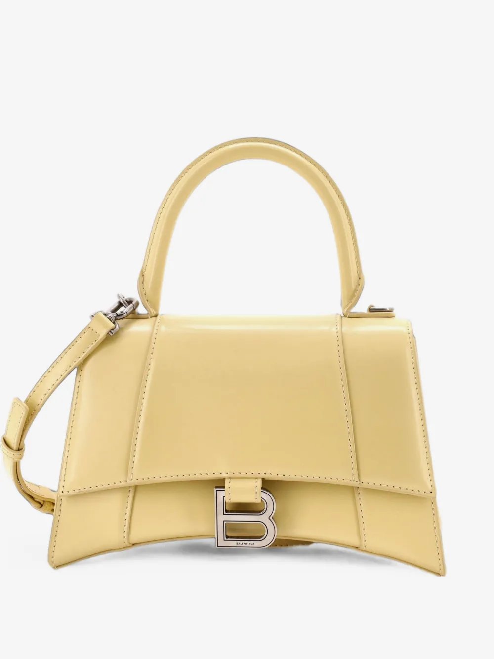 Hourglass Top Handle Bag Leather Small satchel