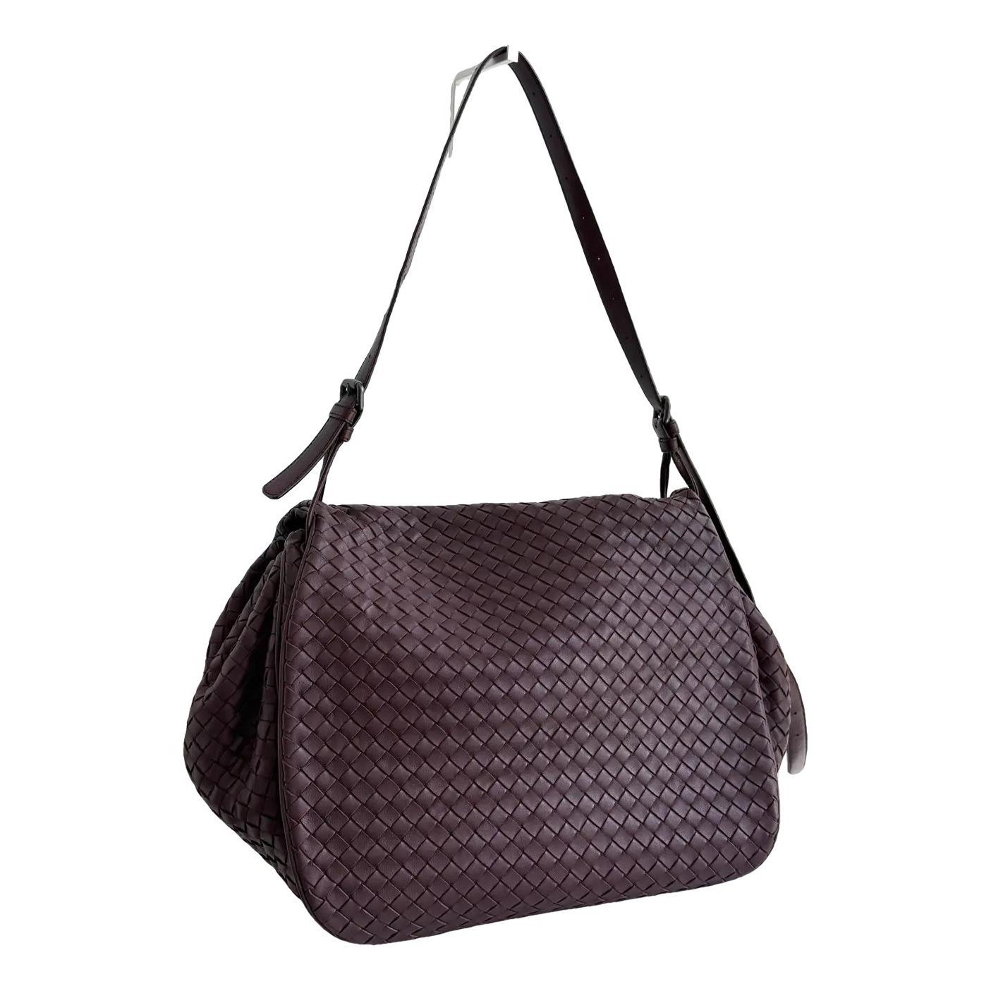 Parachute leather handbag