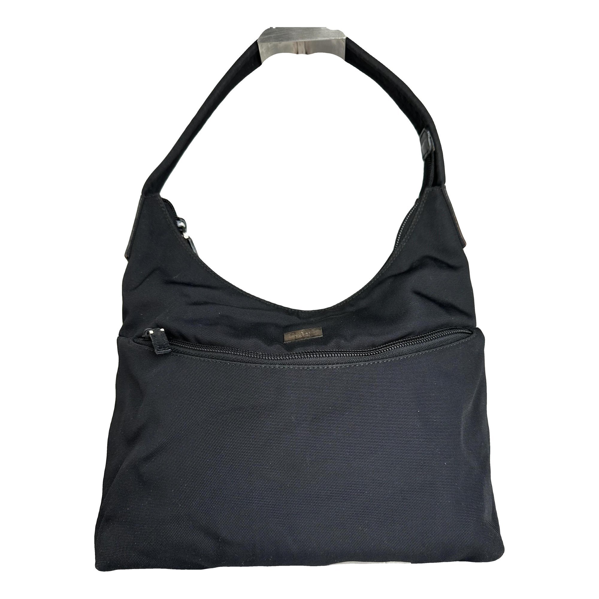 Hobo leather handbag