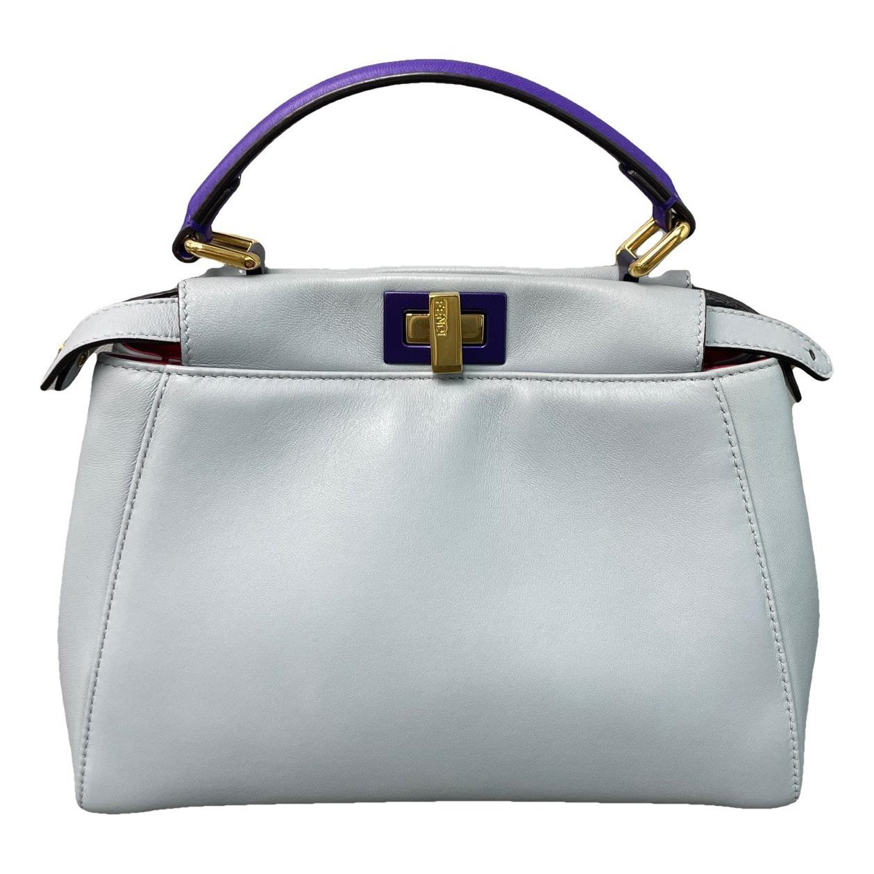 Peekaboo leather handbag