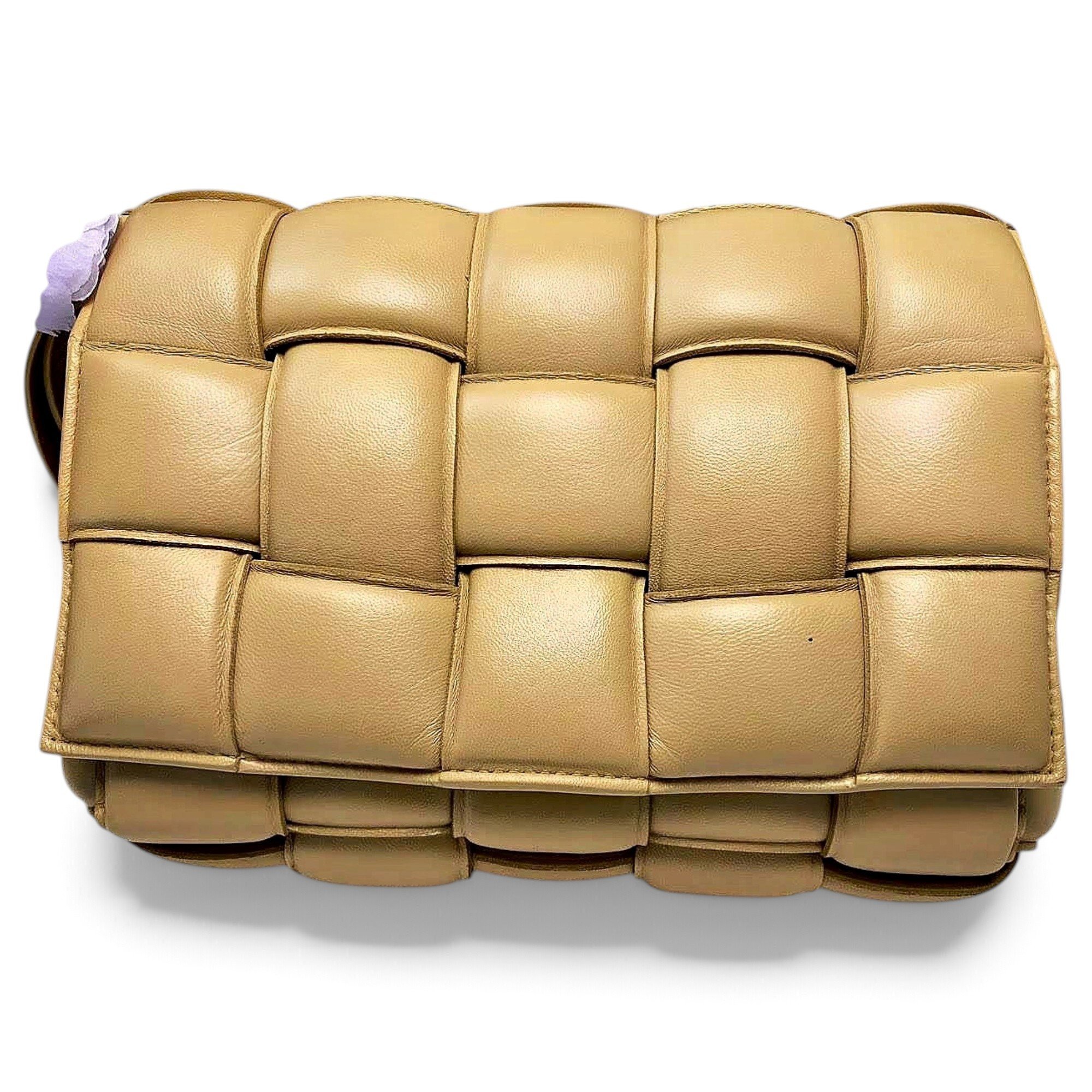 Cassette Padded leather handbag