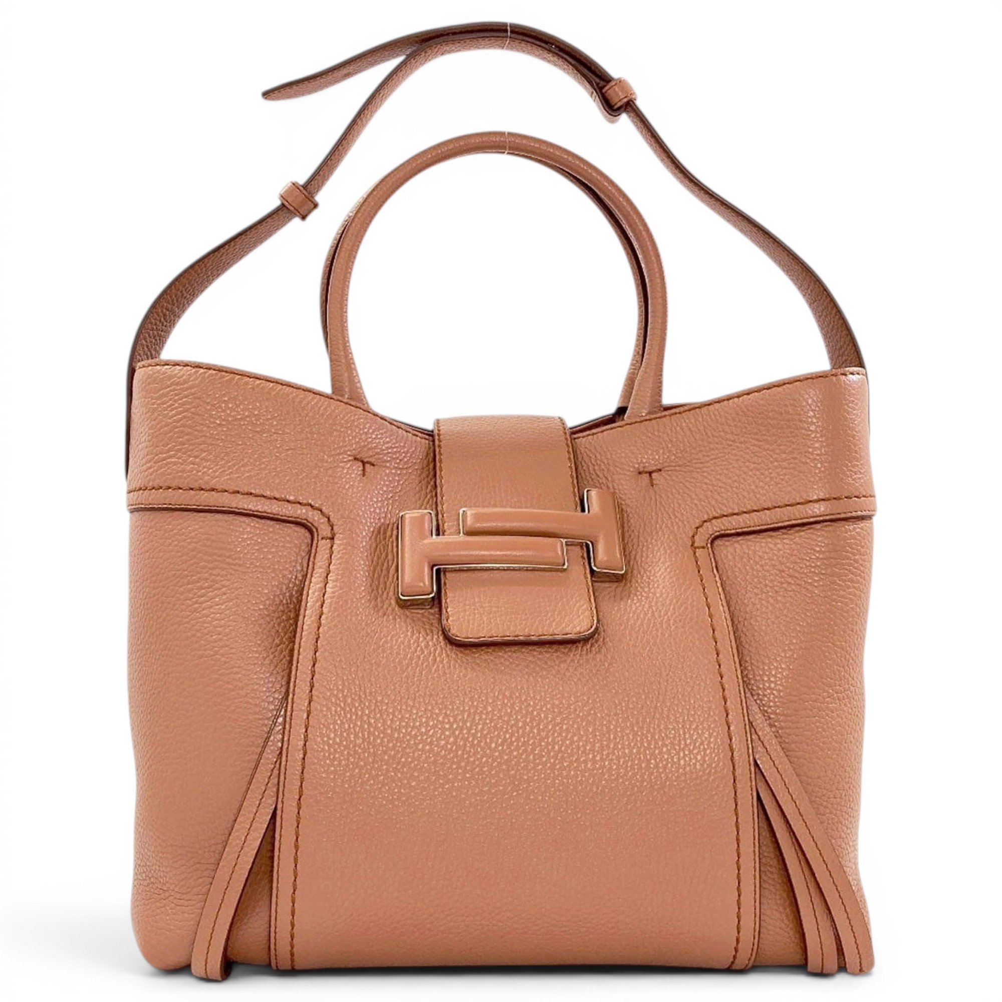 Leather tote