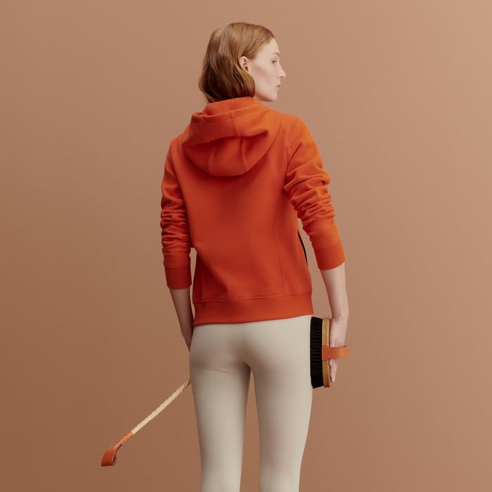 Orange Jump Hermès Fit Sweatshirt