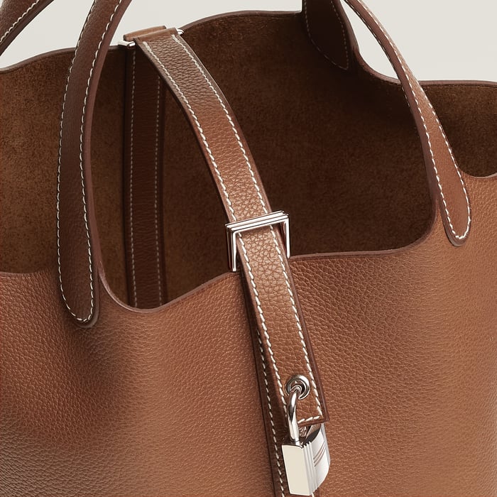 Fauve Picotin Lock 18 Bag