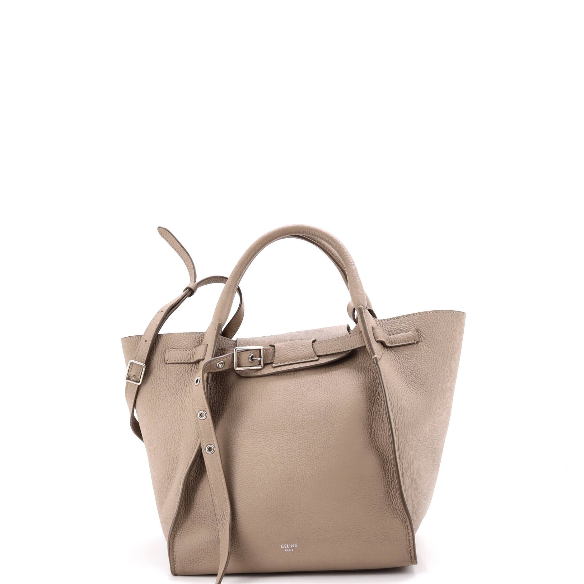 Big Bag Grained Calfskin Small