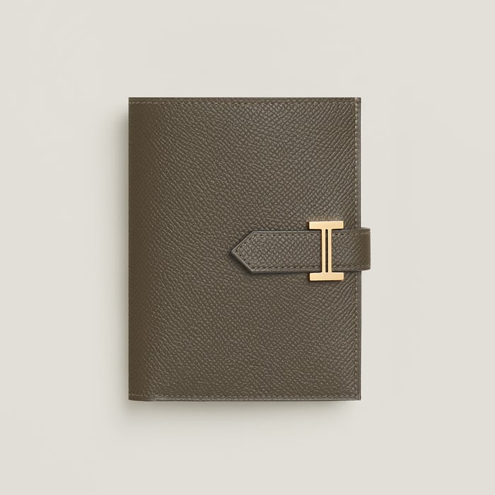 Vert Loden Bearn Compact Wallet