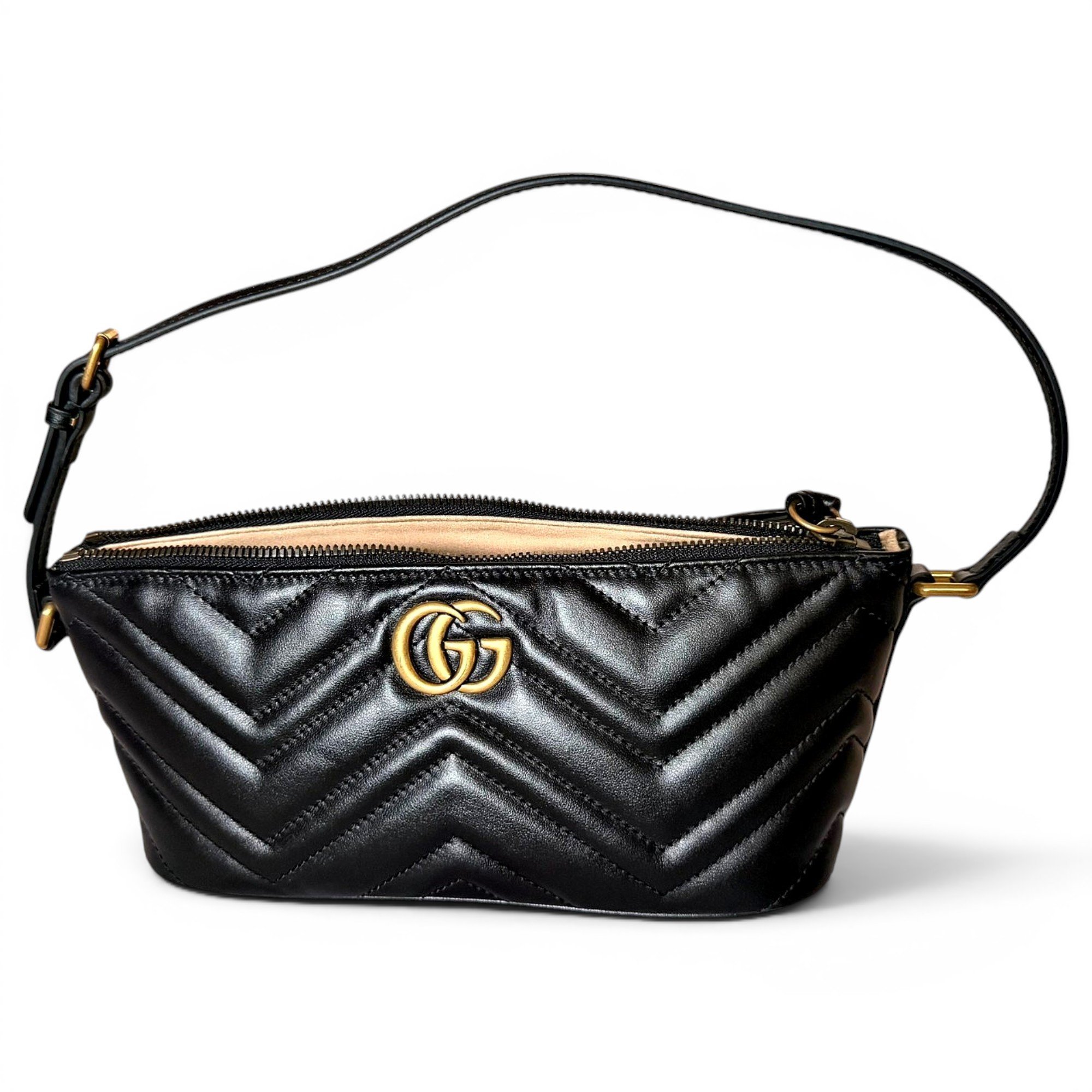 Marmont leather clutch bag