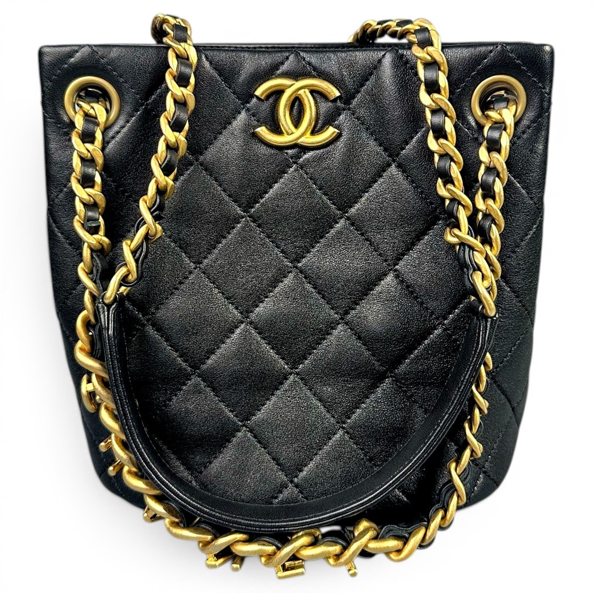 Leather handbag