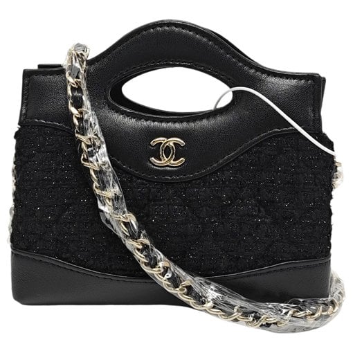 Tweed crossbody bag