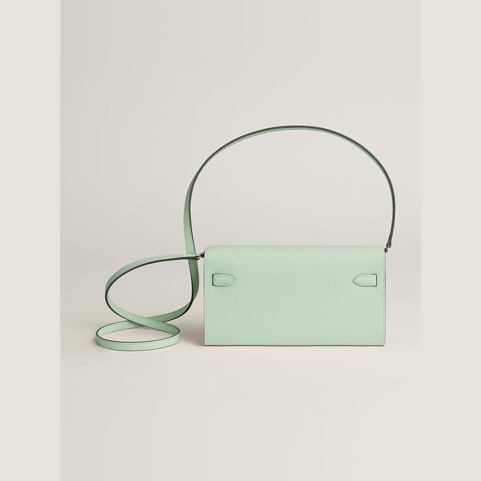 Vert d'Eau Kelly Classique to Go Wallet