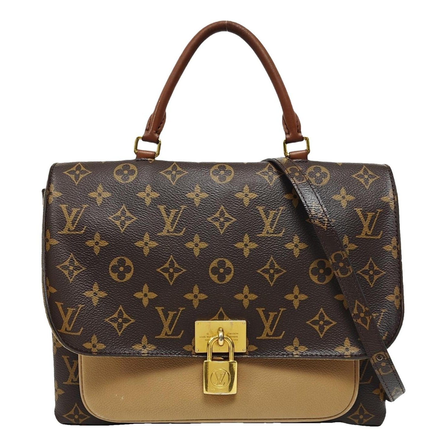Marignan leather handbag