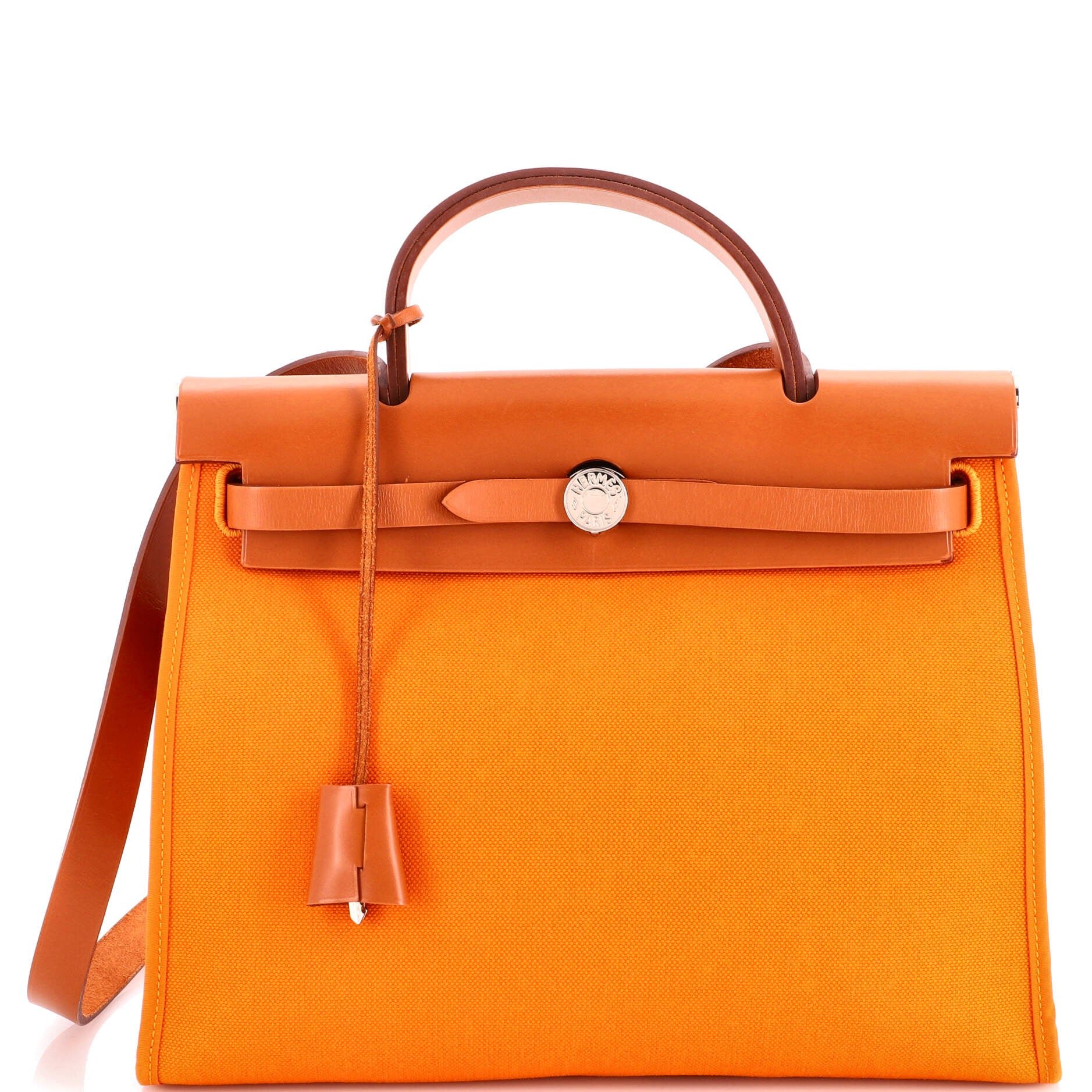 Herbag Zip Leather and Toile 31