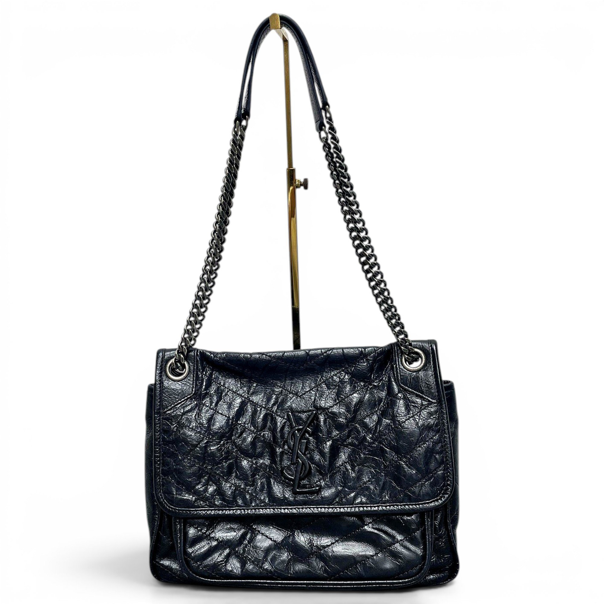 Niki leather crossbody bag